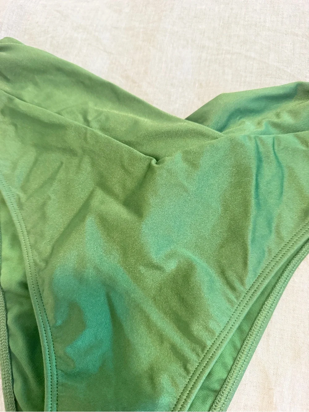 Abercrombie high waisted swim bottoms
